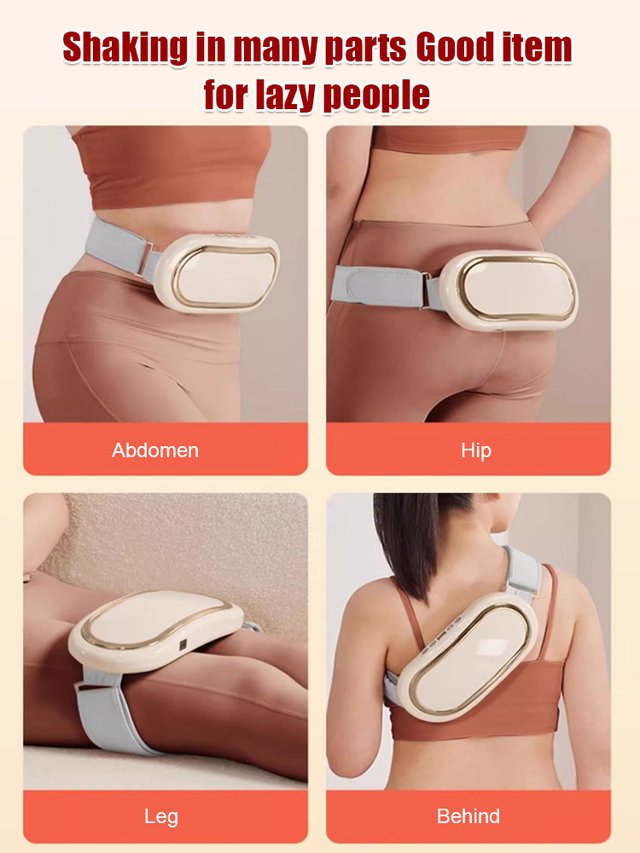Wiederaufladbare fettreiche und körperförmige Taillenmassagegeräte
