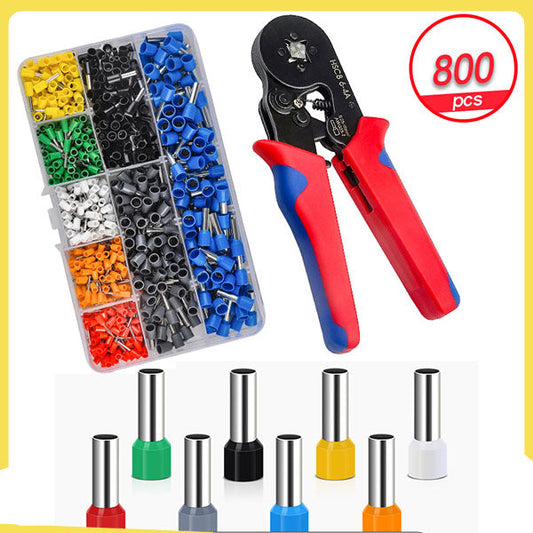 🔥Hot Sale 🎊 Ratschen-Rohrkabelschuh-Crimpzangen-Set