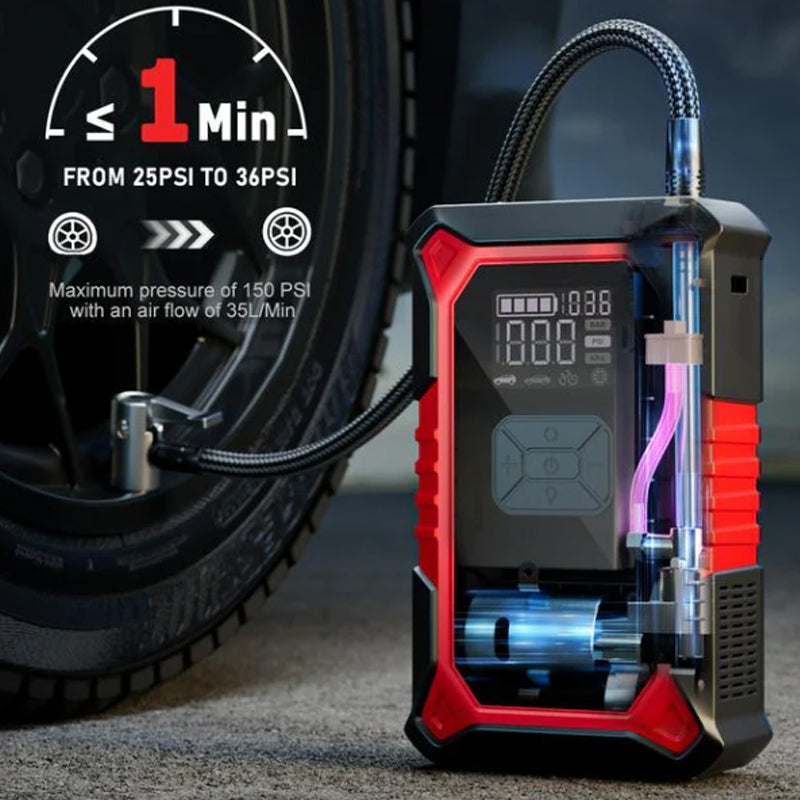 Tragbarer 12V-Auto-Starthilfe