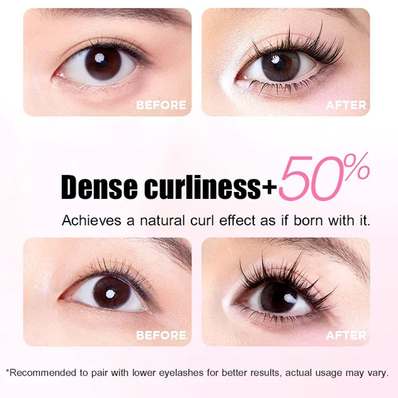 Self-Adhesive Fox-Eye Winged False Eyelashes