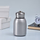 50% RABATT! 🍶 Mini-Thermosflasche mit Tragering – tragbar für Outdoor, Auto & unterwegs