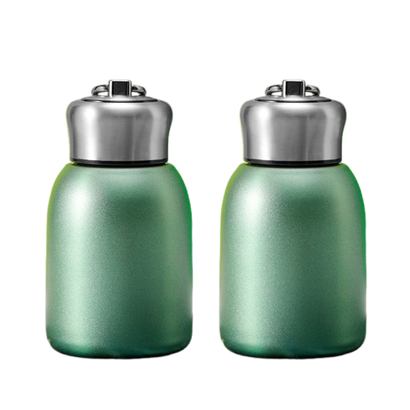 50% RABATT! 🍶 Mini-Thermosflasche mit Tragering – tragbar für Outdoor, Auto & unterwegs
