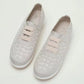 Bequeme Slip-On-Schuhe aus elastischem Mesh mit runder Zehenpartie für Damen
