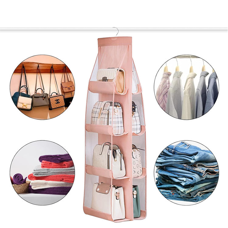 💥💥50 % Rabatt für begrenzte Zeit 💥💥Staubdichter, hängender Handtaschen-Organizer – faltbar und waschbar