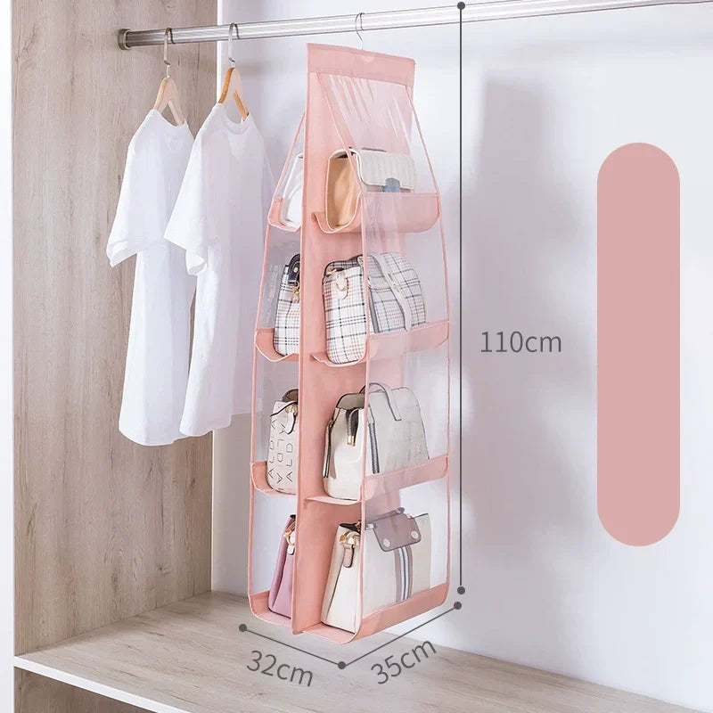 💥💥50 % Rabatt für begrenzte Zeit 💥💥Staubdichter, hängender Handtaschen-Organizer – faltbar und waschbar