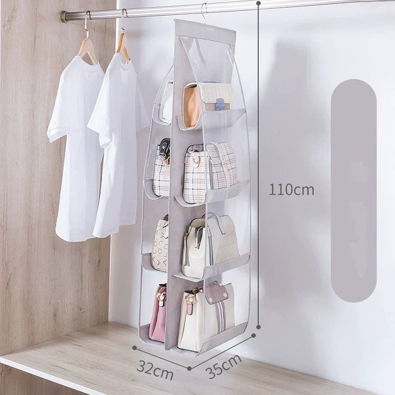 💥💥50 % Rabatt für begrenzte Zeit 💥💥Staubdichter, hängender Handtaschen-Organizer – faltbar und waschbar