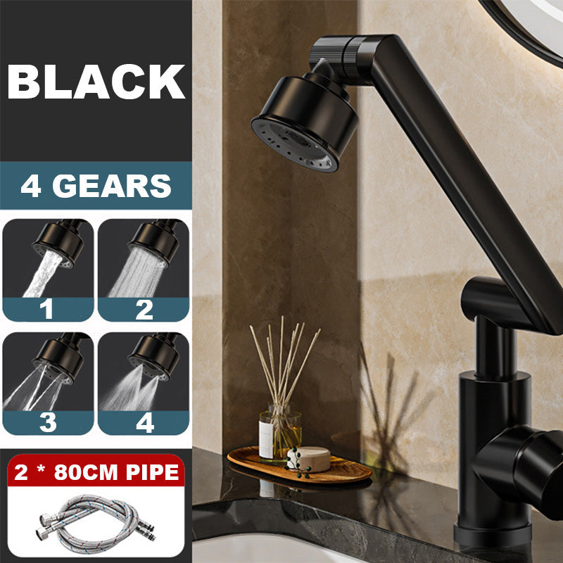 ⚡LIMITIERTES ANGEBOT: 1080° Dreh-Wasserhahn mit 4 Strahlarten | Für Küche & Bad