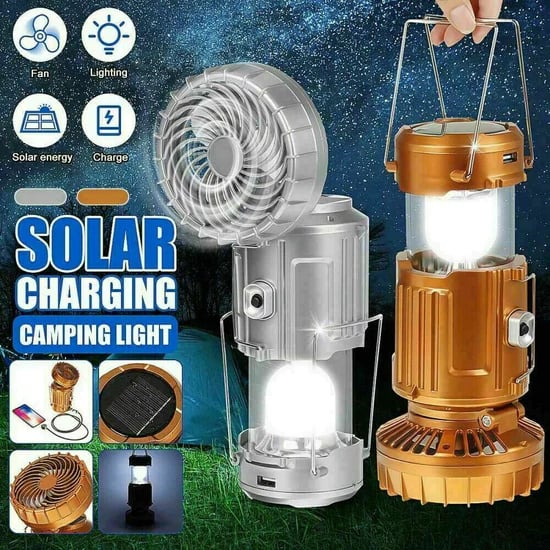(🔥2025 Heißer Verkauf🔥49 % RABATT) 6-in-1 tragbare Solar-LED-Campinglaterne
