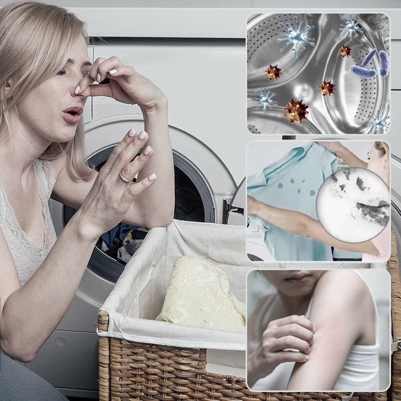 🏠 Tiefenreiniger für Waschmaschinen – Entfernt Gerüche & Bakterien effektiv🧼