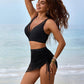 👙Schwimmrock Hochtaillierte Bikini Sets Bauchfreie Badeanzüge