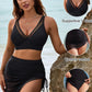 👙Schwimmrock Hochtaillierte Bikini Sets Bauchfreie Badeanzüge
