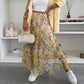 🌸LIMITIERTER Trend-Maxirock – Stylischer Druck & bequemer Gummibund | Nur kurze Zeit 50% Rabatt