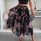 🌸LIMITIERTER Trend-Maxirock – Stylischer Druck & bequemer Gummibund | Nur kurze Zeit 50% Rabatt