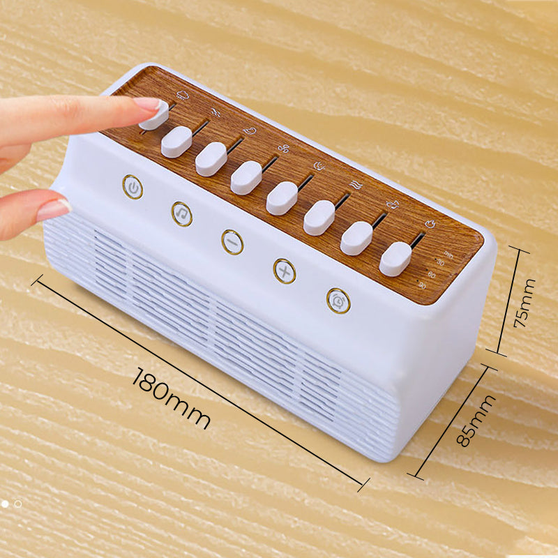 🌊Weißes Rauschen Machine⛈️Portable Schlaf-Sound-Therapie-Gerät😪