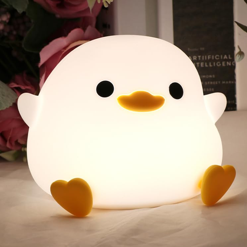Niedliches Squishy Duck Nachtlicht