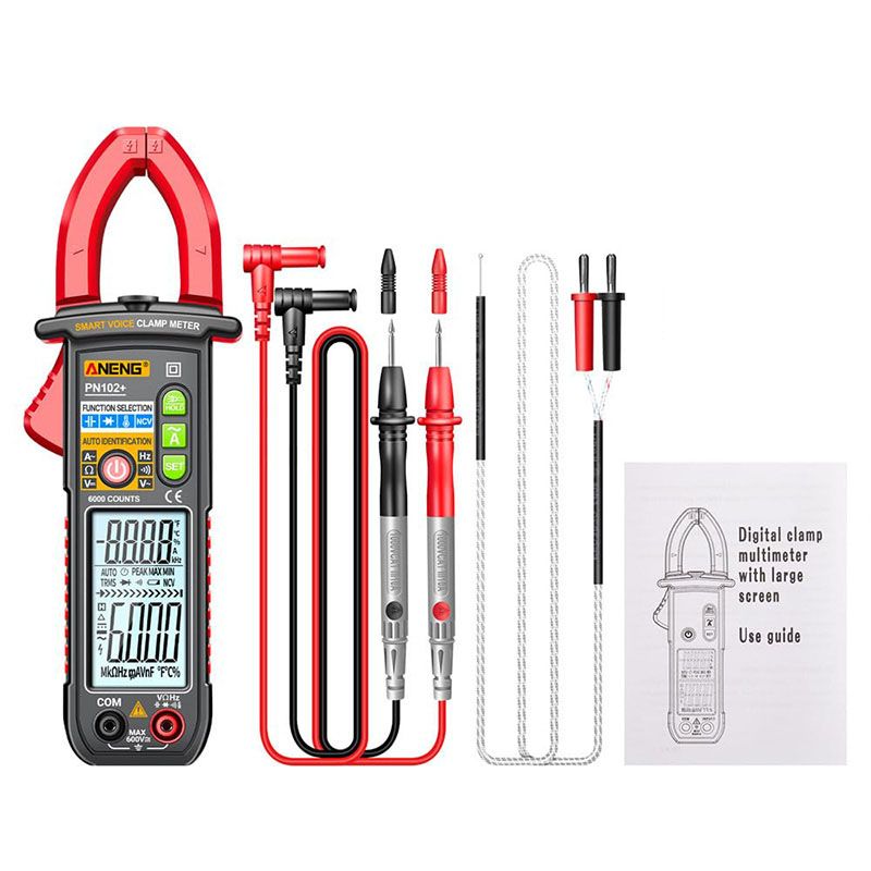 Intelligentes sprachgesteuertes Klemm-Multimeter-Testgerät ✈️ Kostenloser Versand