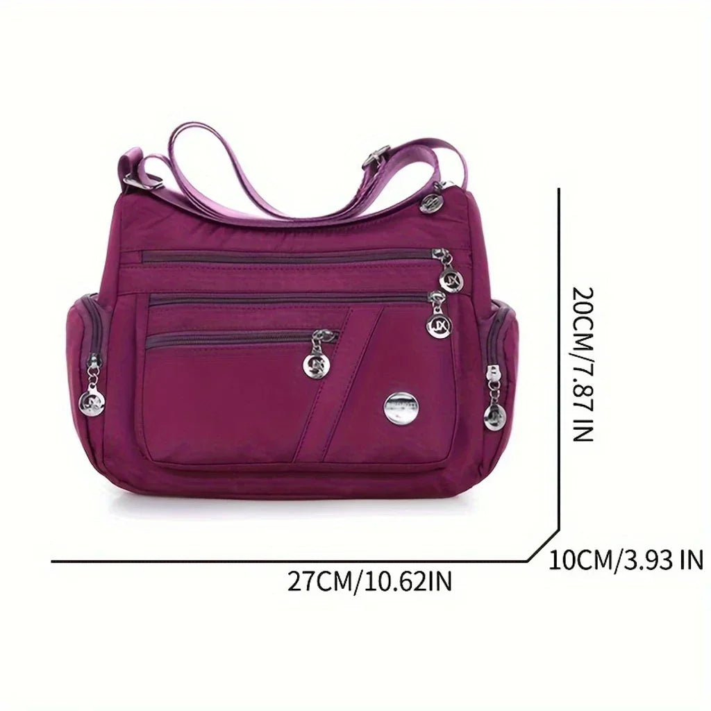 Nylon-Umhängetasche für Frauen