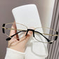 💗💃Ovale Retro-Sonnenbrille mit schmalem Rahmen für Damen