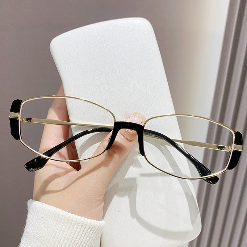 💗💃Ovale Retro-Sonnenbrille mit schmalem Rahmen für Damen