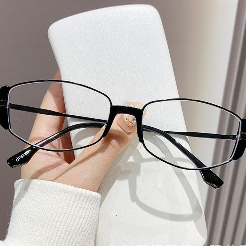💗💃Ovale Retro-Sonnenbrille mit schmalem Rahmen für Damen