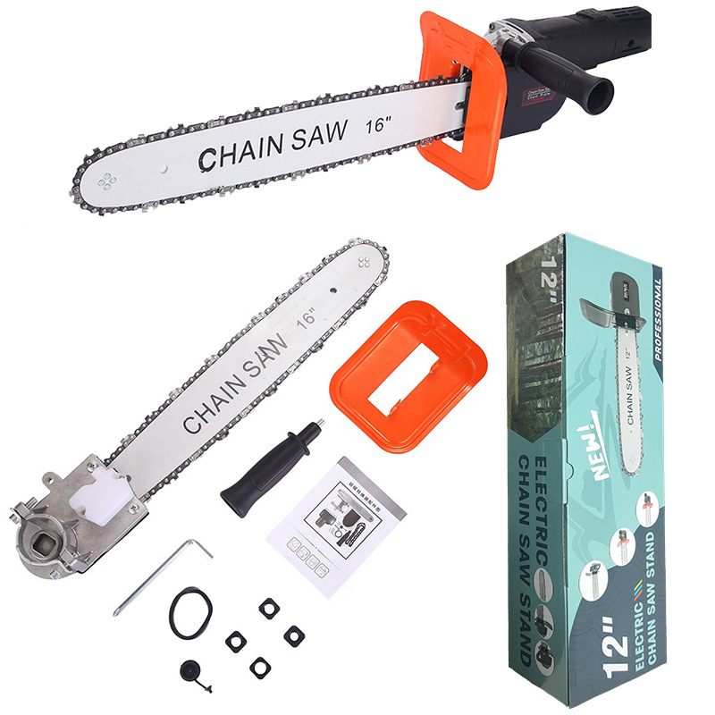🔧Chainsaw Converter Adapter Set -  Convert Angle Grinder to Chainsaw