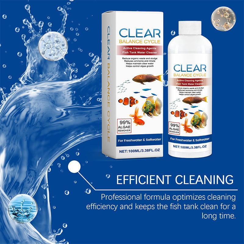 🐠 Wasserklärer für Aquarium – Reduziert Trübung & unterstützt klares Wasser