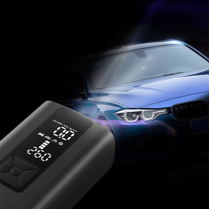 ✨Unverzichtbar für ein Auto 🚗Reifenfüller Tragbarer Luftkompressor für Auto, Motorrad, Ball🏍️