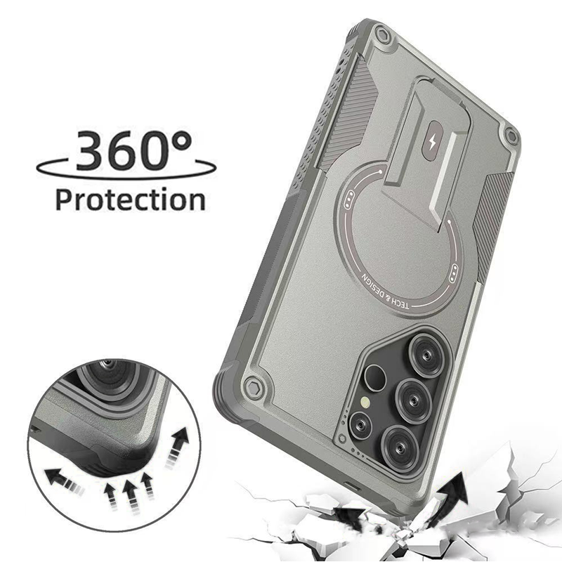 Magnetische Anti-Drop-Telefonhülle zum kabellosen Laden