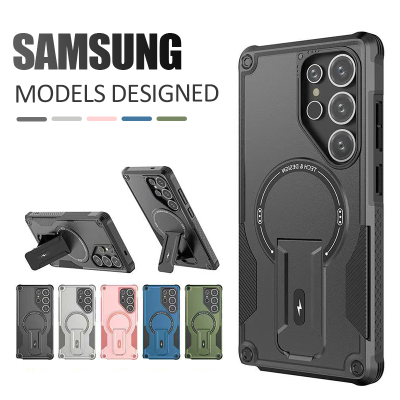 Magnetische Anti-Drop-Telefonhülle zum kabellosen Laden