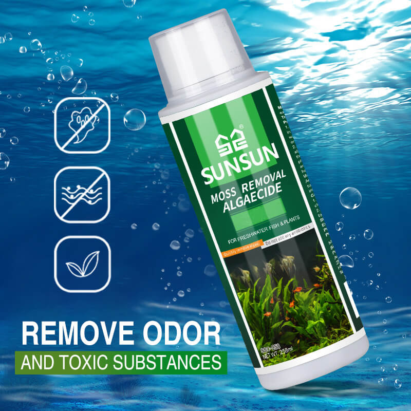 Moosentferner für Aquarien