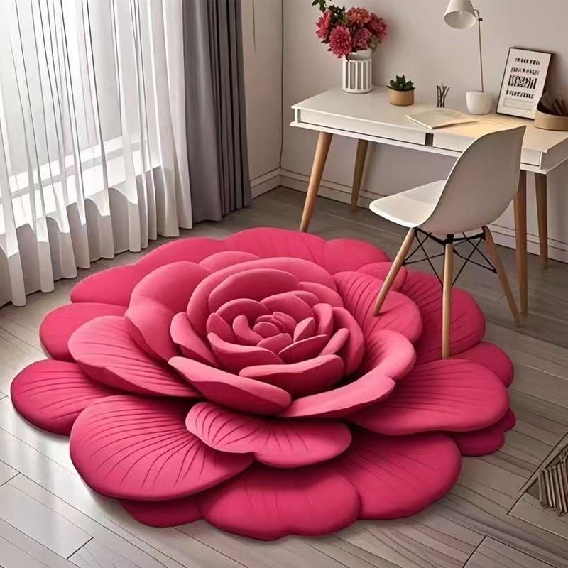 🔥Zeitlich begrenzter Rabatt und Sonderangebot🔥Floral Plüsch & Kieselgur Bodenmatte