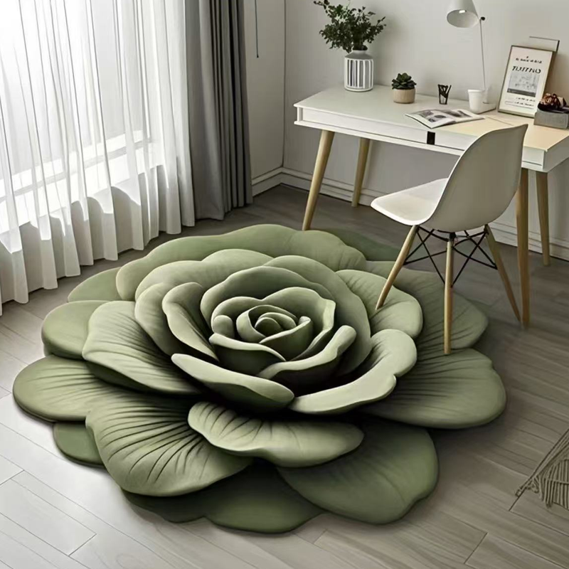 🔥Zeitlich begrenzter Rabatt und Sonderangebot🔥Floral Plüsch & Kieselgur Bodenmatte