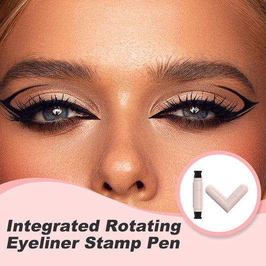💫【KAUF 1 = 1 GRATIS】🥰Integrierter rotierender Eyeliner-Stempelstift