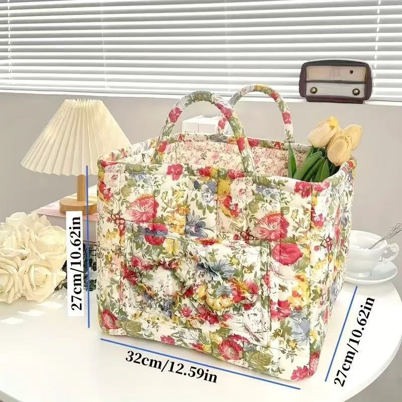 Stoff-Aufbewahrungskorb – dekorativ, leicht & faltbar – perfekt für Zuhause🧺🌸