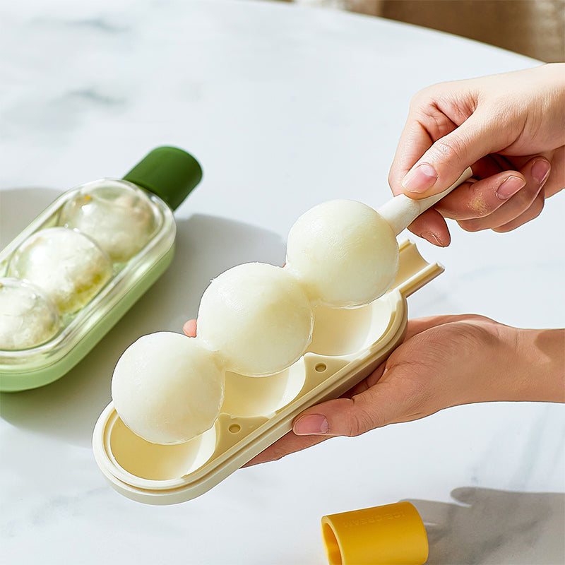 🧊Praktische 2-in-1-Eisamselformen mit Strohhalmen