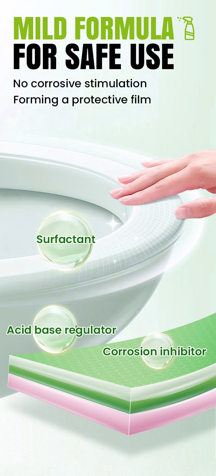 Oxalsäure-WC-Reiniger – Entfernt Kalk, Urinstein & hartnäckige Verschmutzungen 🚽✨