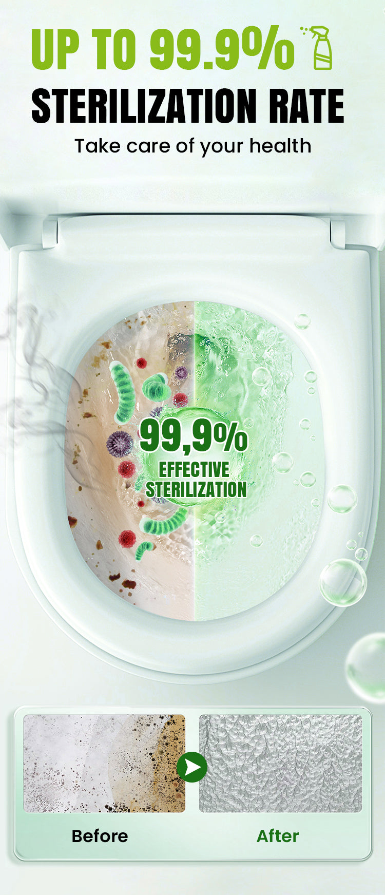 Oxalsäure-WC-Reiniger – Entfernt Kalk, Urinstein & hartnäckige Verschmutzungen 🚽✨