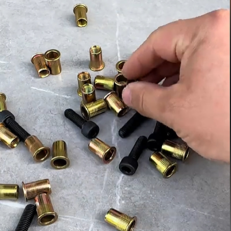 🔧Multifunktionales, tragbares manuelles Nietmutternziehwerkzeug