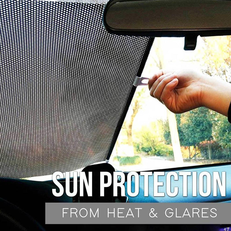 🚗🌞Einziehbarer Fenster-Sonnenschutz für Auto und Zimmer