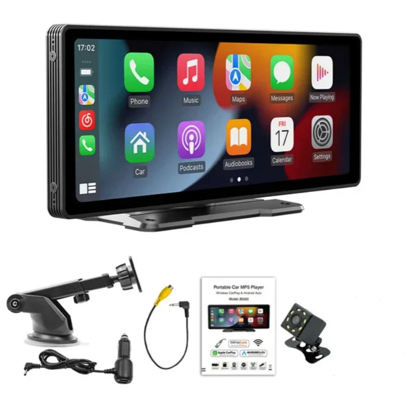 10,26-Zoll-Carplay-Bildschirm für Autos mit Rückfahrkamera