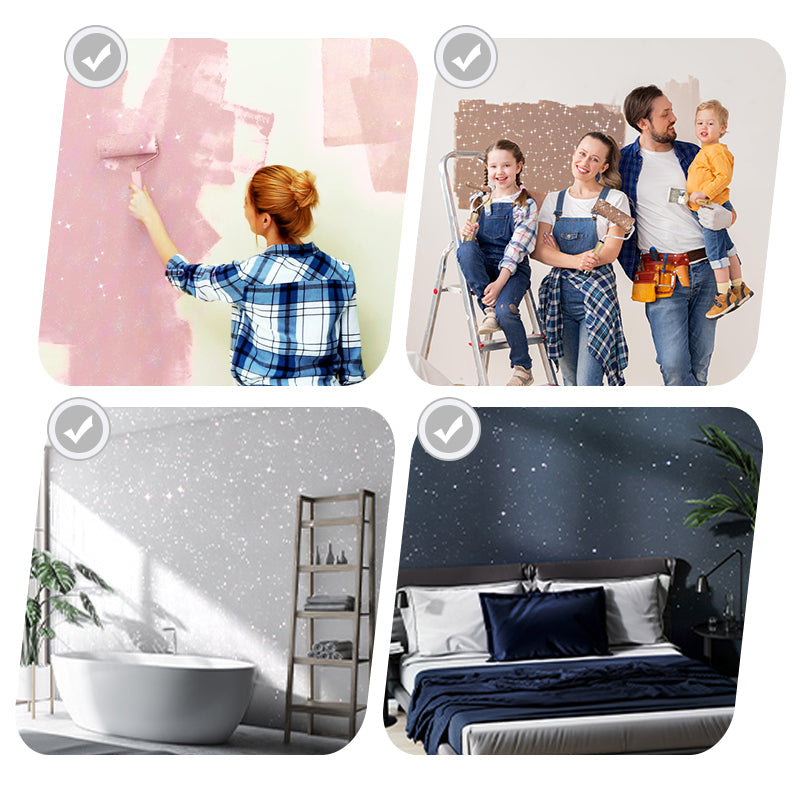 ✨🧑‍🔧Glitzer-Farbzusatz: Machen Sie Ihre Farbe lebendiger