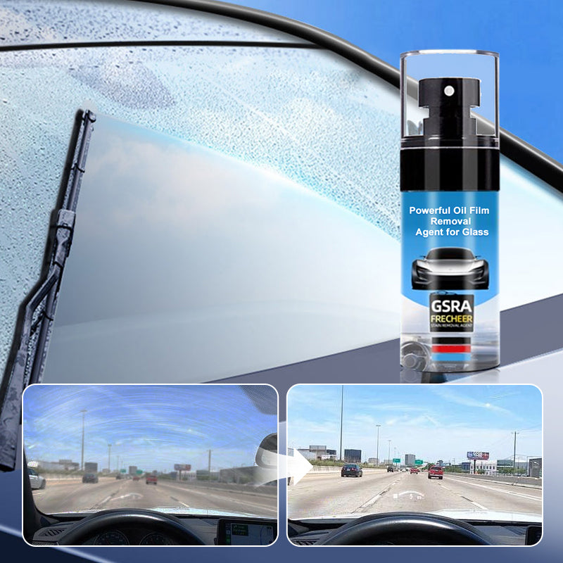 🚗Leistungsstarker Ölfilmentferner für Glas