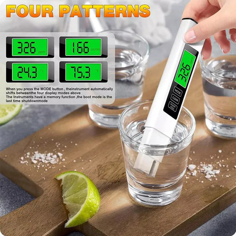 💧🔍Multifunktionaler Prüfstift für die Wasserqualität
