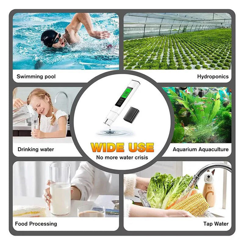 💧🔍Multifunktionaler Prüfstift für die Wasserqualität