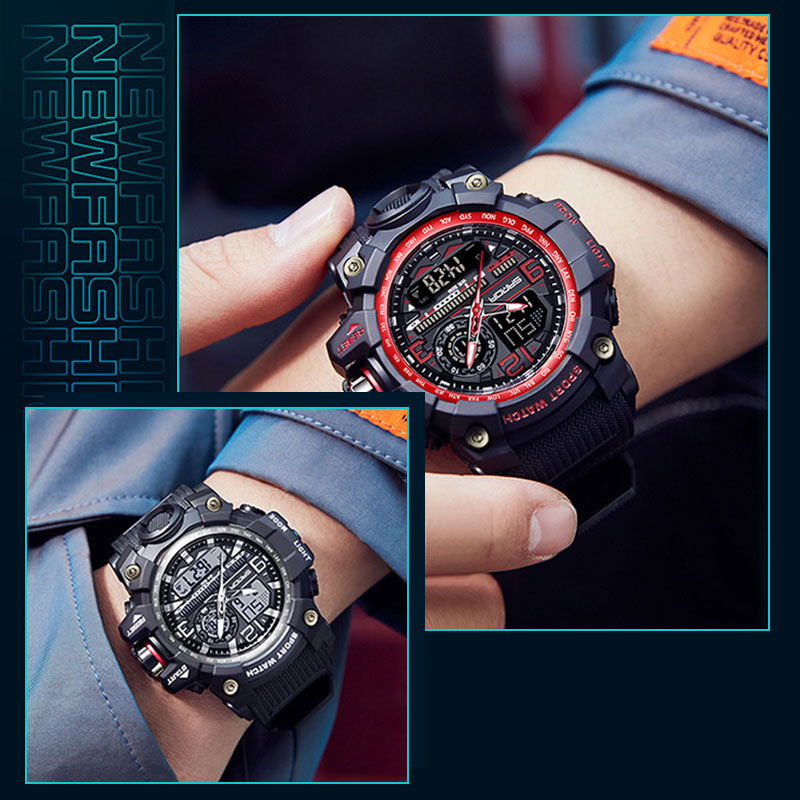 💦⌚ 50% RABATT! 100m Wasserdichte Herrenuhr mit Leuchtmasse & Multifunktionen – Robust, sportlich & alltagstauglich ✨
