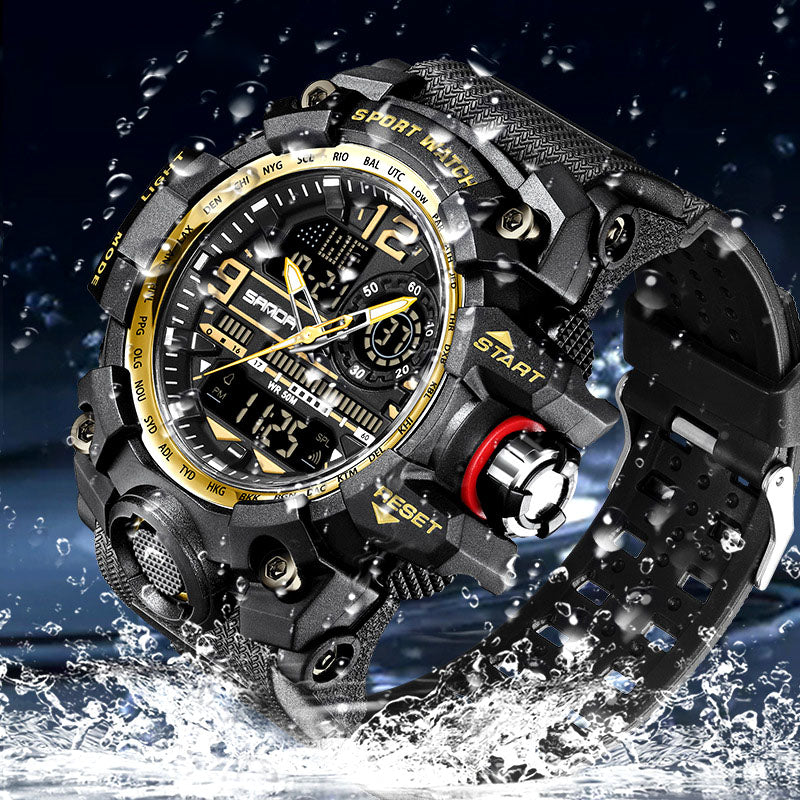 💦⌚ 50% RABATT! 100m Wasserdichte Herrenuhr mit Leuchtmasse & Multifunktionen – Robust, sportlich & alltagstauglich ✨
