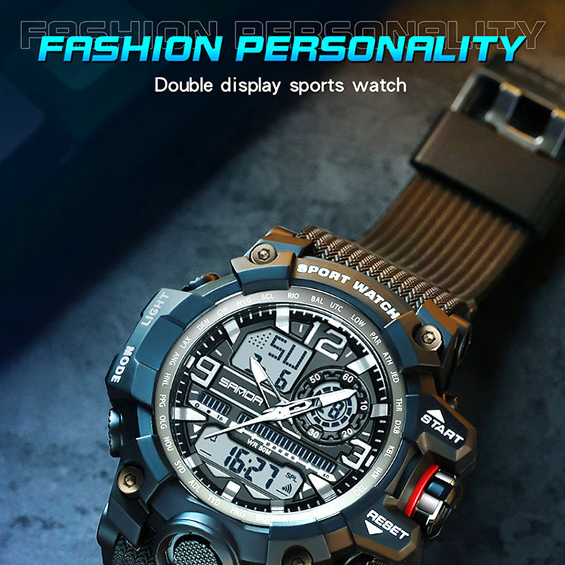 💦⌚ 50% RABATT! 100m Wasserdichte Herrenuhr mit Leuchtmasse & Multifunktionen – Robust, sportlich & alltagstauglich ✨