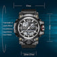 💦⌚ 50% RABATT! 100m Wasserdichte Herrenuhr mit Leuchtmasse & Multifunktionen – Robust, sportlich & alltagstauglich ✨