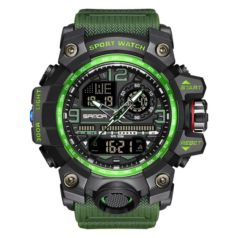 💦⌚ 50% RABATT! 100m Wasserdichte Herrenuhr mit Leuchtmasse & Multifunktionen – Robust, sportlich & alltagstauglich ✨
