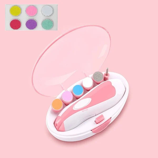 👶 Hochwertiges, sicheres LED-Nagelpflegetool für Babys